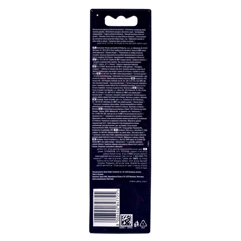 Oral-B EB50RX-2 CrossAction recambios de cepillo, 2 uds.