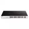 D-Link DGS-1210-28MP/E Switch de red gestionado L2 Gigabit Ethernet (10/100/1000) Power over Ethernet (PoE) 1U negro, gris