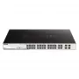 D-Link DGS-1210-28MP/E Switch de red gestionado L2 Gigabit Ethernet (10/100/1000) Power over Ethernet (PoE) 1U negro, gris