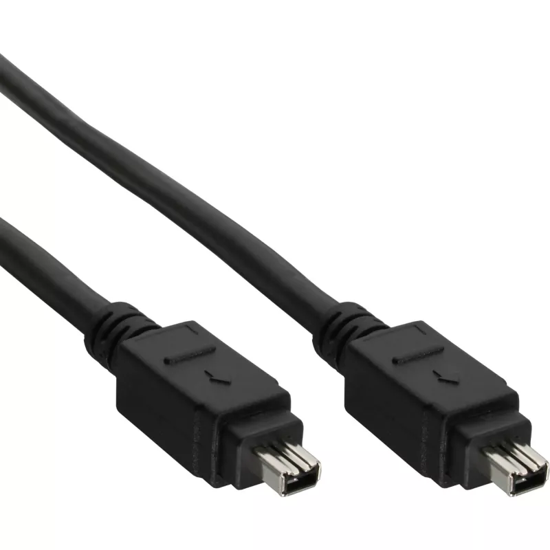 Cable FireWire 400 1394 InLine de 4 pines conector/conector 3 m