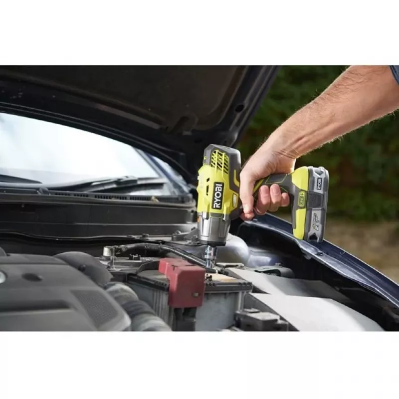 Atornillador de impacto a batería Ryobi R18IW3-0, 400 Nm (sin batería ni cargador)