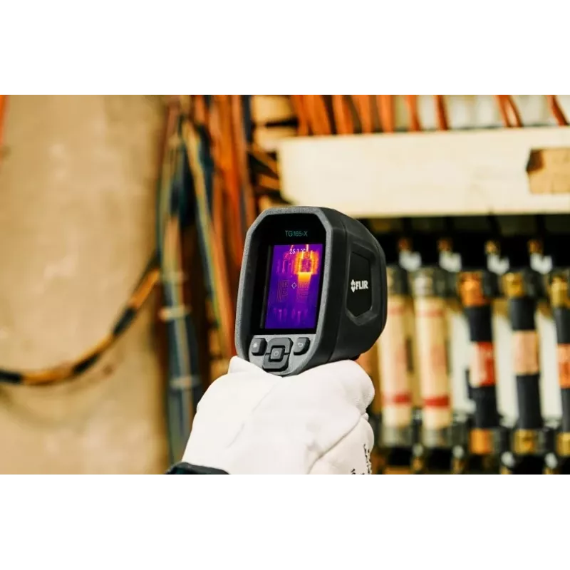 Cámara termográfica FLIR TG165-X MSX -25 a +300 °C 80 x 60 píxeles 8,7 Hz MSX®, luz LED integrada, cámara digital
