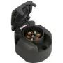 Conector hembra de remolque de 7 polos IWH 010207 20A 12V con carcasa resistente a los impactos