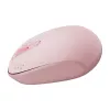 Ratón inalámbrico Baseus F01B Tri-Mode 2.4G BT5.0 1600 DPI (rosa)
