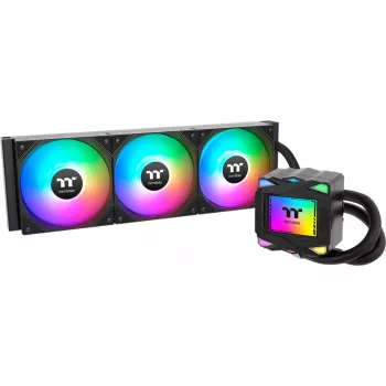 Sistema de refrigeración líquida THERMALTAKE LA360 ARGB, ventilador de 120 mm, 360 W TDP, negro