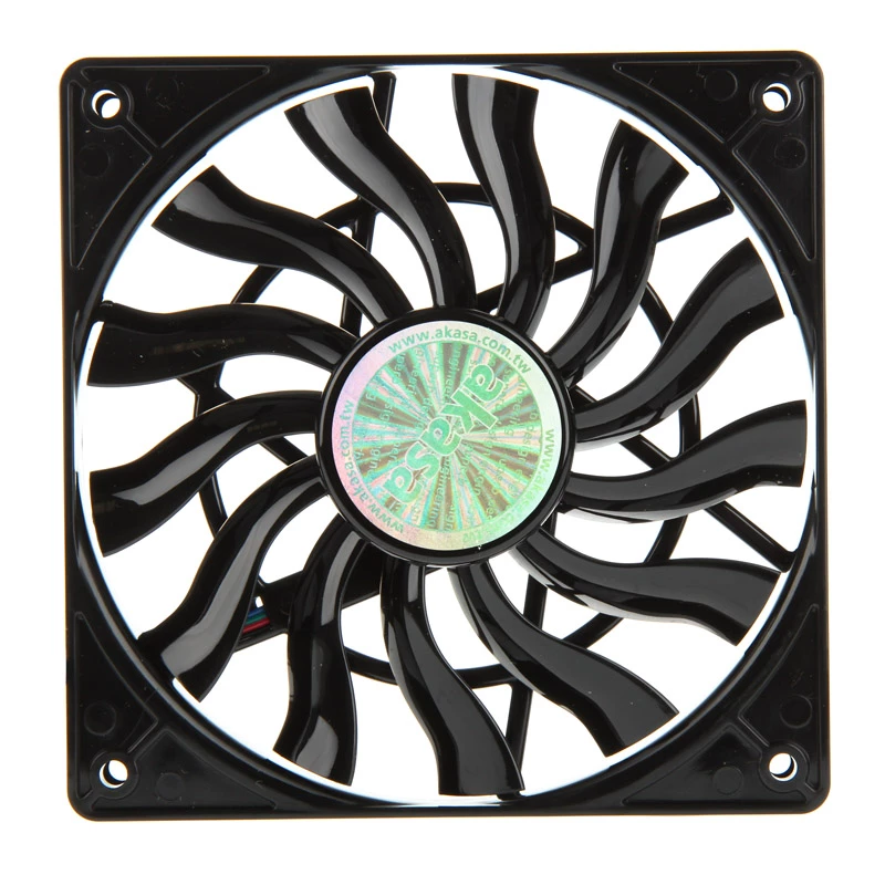 Ventilador Akasa AK-FN078 12 cm negro