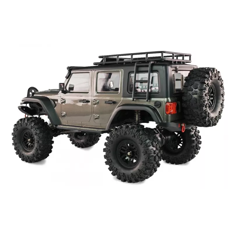 Coche RC Amewi AMXRock Crosstail Crawler 4WD 1:10 ARTR antracita - gris (22657)