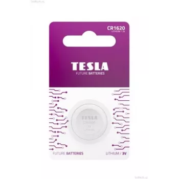 Pila Tesla CR1620 litio 60 mAh (1 unidad)