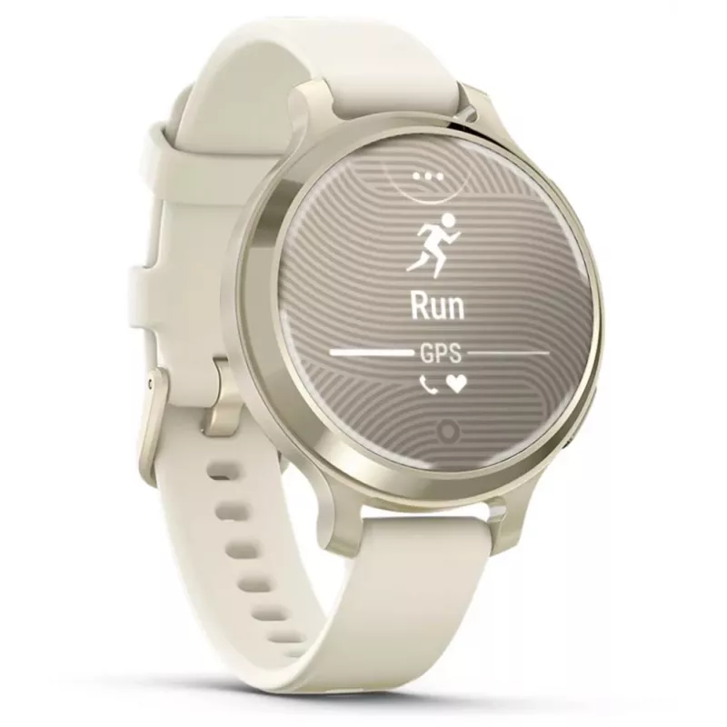 Garmin Lily 2 Active 38 mm digital 240 x 201 píxeles pantalla táctil beige GPS (satélite)