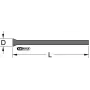 Muelle helicoidal KS Tools 203.0010 1 ud.