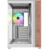 Thermaltake View 380 WS ARGB torre Midi blanca