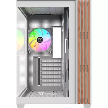 Thermaltake View 380 WS ARGB torre Midi blanca