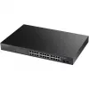 Zyxel GS1900-24HP Gigabit Ethernet gestionado (10/100/1000) 1U Negro