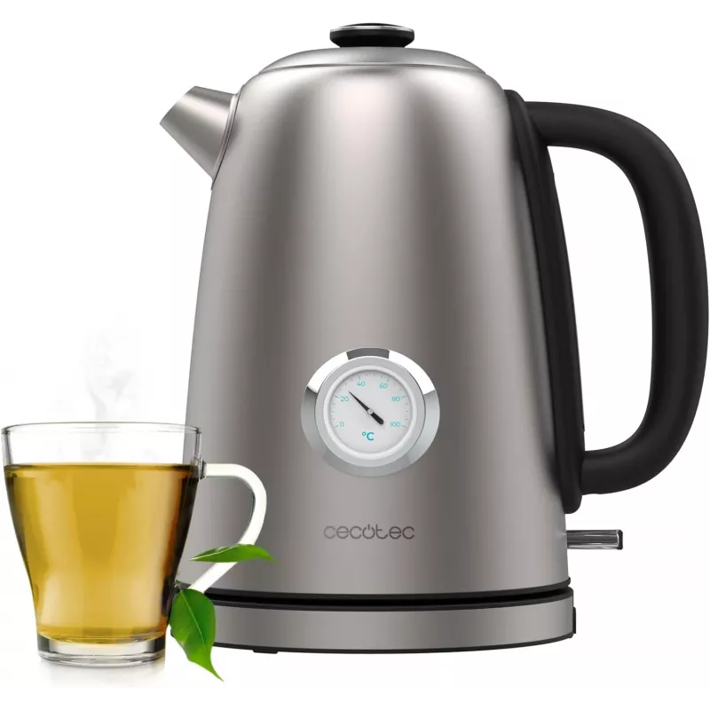 Cecotec ThermoSense 620 Vintage hervidor eléctrico, 1,7 L, 2200 W