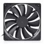 Ventilador Alphacool 24853 14 cm negro 2000 RPM hidráulico