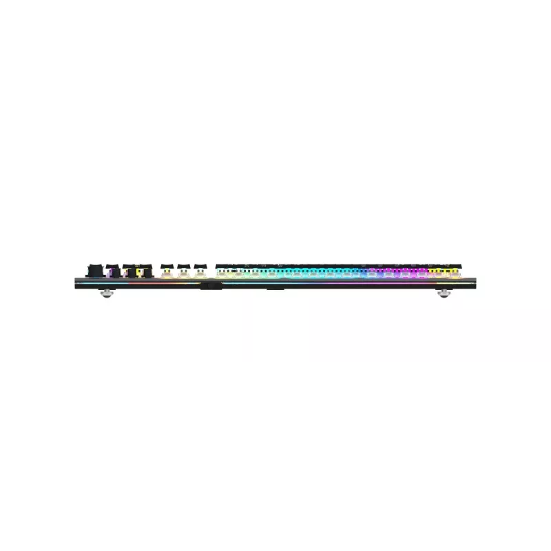 iBox Aurora K-5 Teclado USB QWERTY Plata
