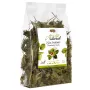 Premio de heno Alegia hojas de fresa para roedores y conejos, paquete de 90 g, bolsa firme sin gluten