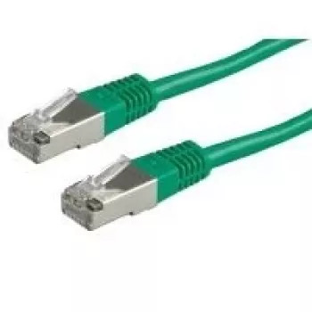 Cable de parcheo S/FTP ROLINE Cat.5e, verde, 3 m (21.15.0353)