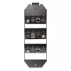 Set de montaje DeLOCK 88063 negro metal