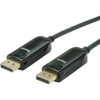 Roline - Cable DisplayPort - DisplayPort (M) a DisplayPort (M) - 30 m - Compatibilidad 4K, activo - negro