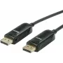 Roline - Cable DisplayPort - DisplayPort (M) a DisplayPort (M) - 30 m - Compatibilidad 4K, activo - negro