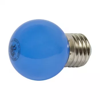 Synergy 21 LED Retrofit E27 bombilla gota G45 azul 1 vatio para guirnalda