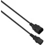 Cable de alimentación Helos 262661 negro 3 m IEC C13 IEC C14