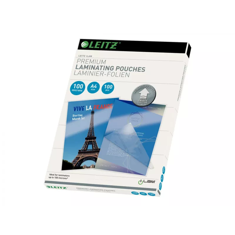Fundas de laminar Leitz iLAM UDT 100 uds.
