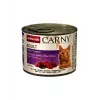 Comida húmeda para gatos animonda Carny 200 g lata, cordero y ternera, adult, pack de 6