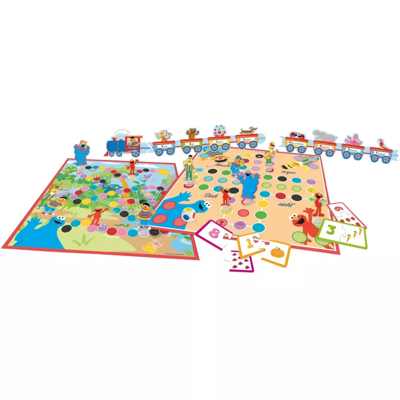 Sesame Street colección de juegos educativos, juego de mesa