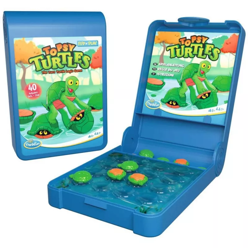Flip n’ Play - Topsy Turtles, juego de puzles