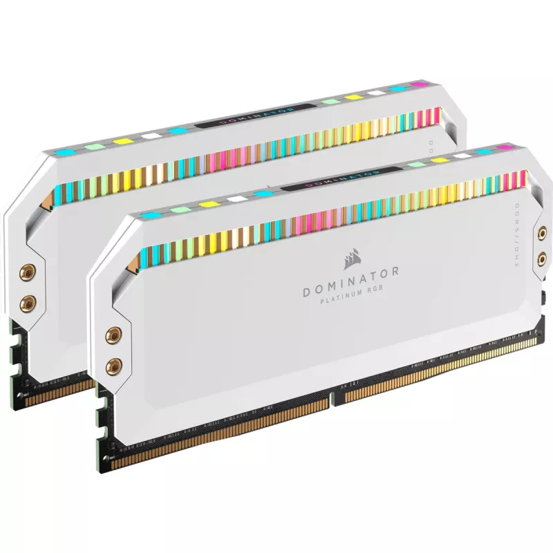 DIMM 64 GB DDR5-5200 2x 32 GB dual kit blanco Dominator Platinum RGB INTEL XMP