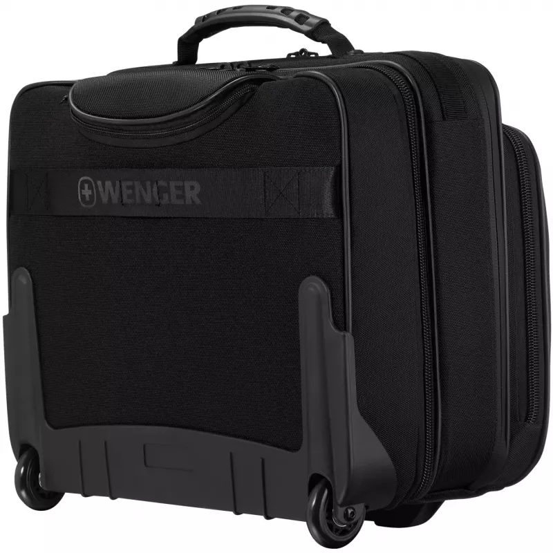 Wenger Bolso para portátil con ruedas Legacy Serie Negra para 15,6