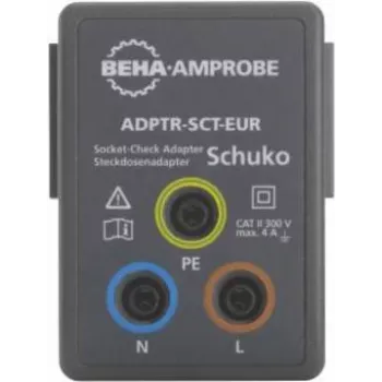 Beha Amprobe adaptador ADPTR-SCT-EUR adaptador comprobador de tomas de corriente ADPTR-SCT-EUR, 4854899 (4854899)