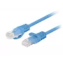 LANBERG PCU5-20CC-0300-B Cable de conexión Cat5e U/UTP, 3 m, azul, pack de 10