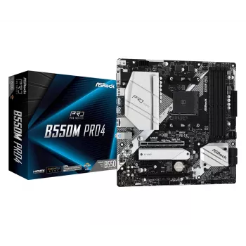 Placa base ASRock B550M Pro4 AM4 Micro-ATX