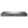 HPE - Aruba Series - Switch - 2540 24G PoE+ 4SFP+ - gestionado - 24 x 10/100/1000 (PoE+) + 4 x 10 Gigabit Ethernet / 1 Gigabit Ethernet SFP+ - sobremesa, montaje en rack, montaje en pared