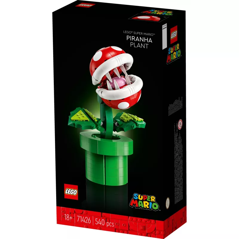 Set de construcción LEGO SUPER MARIO 71426 Planta Piraña con funciones interactivas