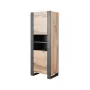 Estantería WOOD 65x40x170,5 roble Wotan + antracita