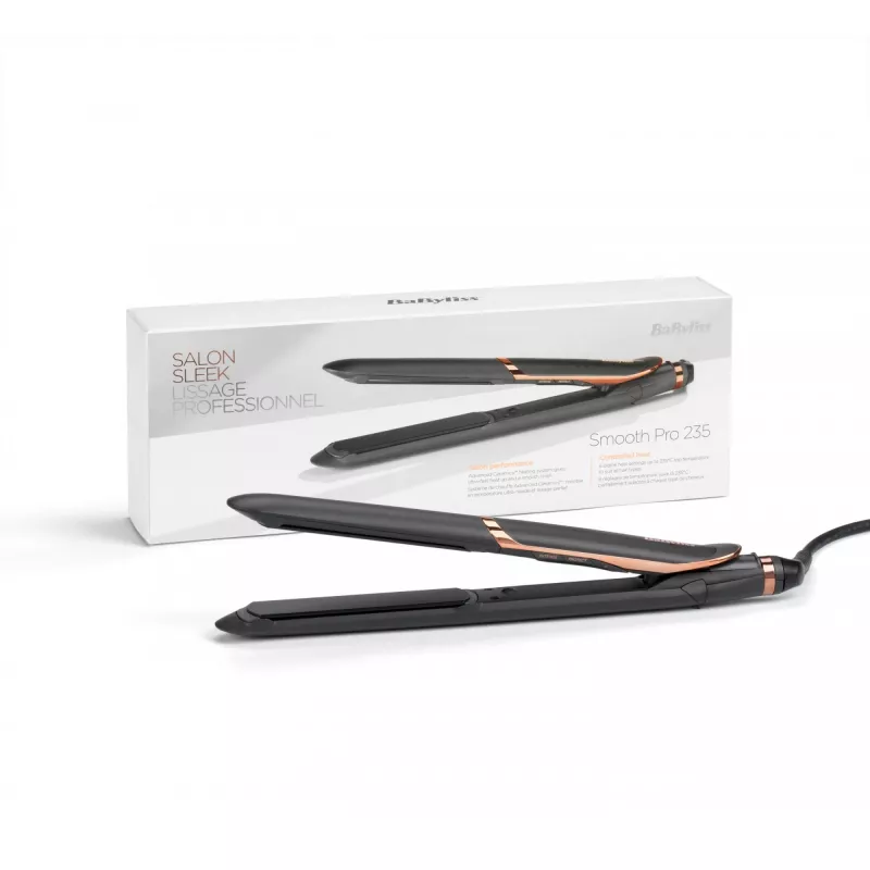 BaByliss ST394E herramienta de peinado Plancha alisadora Calor Negro 42 W 3 m
