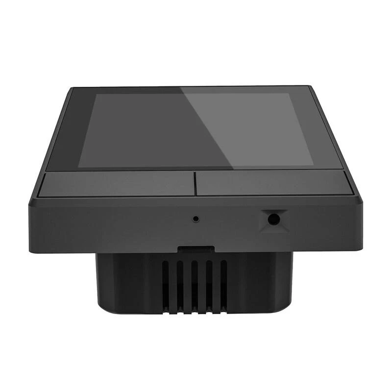 Panel de control inteligente de pared Wi-Fi Sonoff NSPanel negro 120 mm