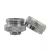 Conector XSPC G1/4 a tubo rígido de 14mm, cromado - 8 unidades