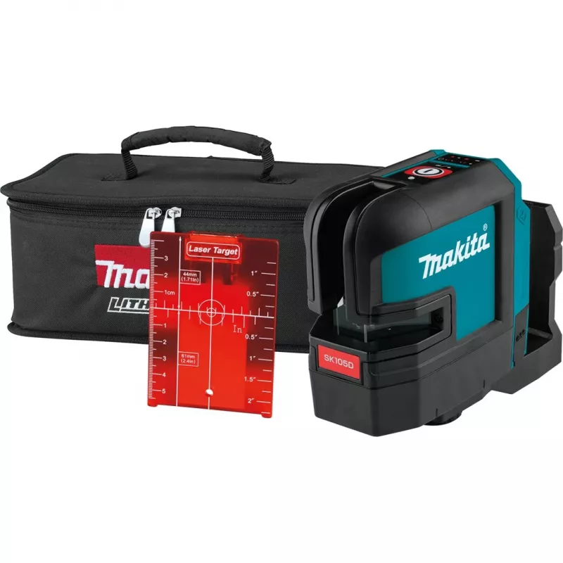 Makita SK105DZ láser de líneas cruzadas inalámbrico, 12 V máx., sin batería