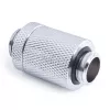 Alphacool ES D-Plug 25,5 mm de G1/4 macho a G1/4 macho, cromado