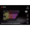 Teclado gaming Savio SAVGK-PHENIX RED PUDDING mecánico RGB Wireless