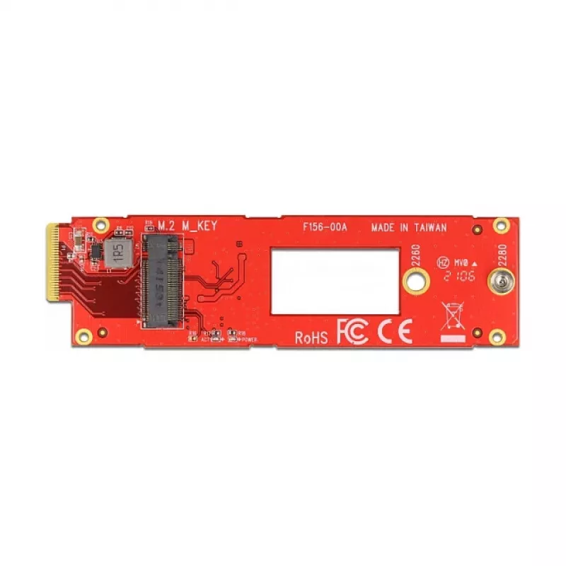 Convertidor EDSFF E1.S a ranura M.2 Key M NVMe DeLOCK 63797