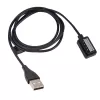 Akyga AK-SW-33 Cable de carga magnético para Suunto 9 / D5 / Spartan Sport, USB-A, 1 m, negro