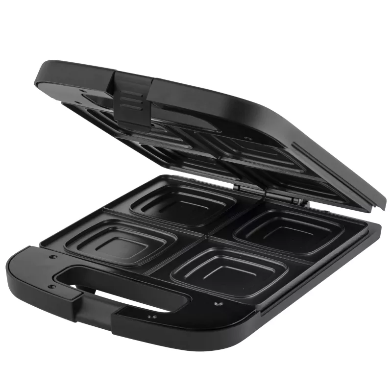 Sandwichera JATA JESW1551 1400 W negra indicadores LED