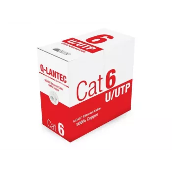 Cable de red A-LAN KIU6PVC305Q 305 m Cat6 U/UTP (UTP) gris