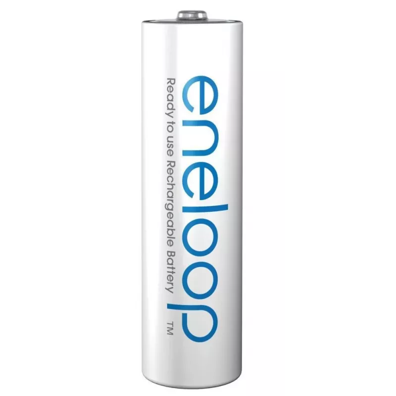 Baterías PANASONIC ENELOOP AA 2000 mAh 4 uds. + estuche (BK-3MCDE/4CP+CASE)